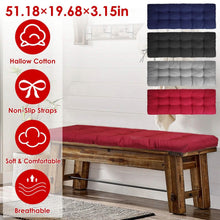 Load image into Gallery viewer, Bench Seat Cushion for Indoor Outdoor Furniture Non-Slip
