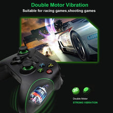 Load image into Gallery viewer, Best Quality Black 2.4G Wireless Joystick Gamepad Controller Compatible With Pc Smartphones Tablets Laptops Monitors
