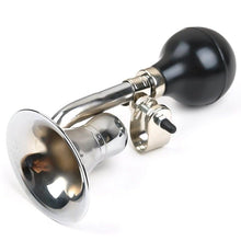 Load image into Gallery viewer, Bicycle Air Horn Safety Bell Ring Handlebar Bicycle Accessories Mountain Road Bike Cycling Loud Bells Alloy Trumpet Honking Bike Horn For Adults Classic Bugle Horn Metal Squeeze Horn For Golf Cart Fits All Bicycle Handle Bar Loud Sounds
