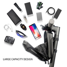 Load image into Gallery viewer, Bicycle Bag Rainproof Road Bike Bag 1.2L Large Capactity Cycling Seat Post Rear Bag For Bicycle Accessories Bike Bag Bicycle Under Seat Pouch Cycling Wedge Pack For Mountain Road Cycling Accessories Storage
