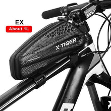 Load image into Gallery viewer, Bicycle Bag Rainproof Road Bike Bag 1.2L Large Capactity Cycling Seat Post Rear Bag For Bicycle Accessories Bike Bag Bicycle Under Seat Pouch Cycling Wedge Pack For Mountain Road Cycling Accessories Storage
