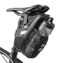 Load image into Gallery viewer, Bicycle Bag Water Repellent Durable Reflective Road Bike With 1.5L Water Bottle Pocket Bike Bag Accessories Bike Saddle Bag Bike Seat Bag With Water Bottle Holder Bicycle Bag Under Seat Waterproof For Road Bike
