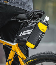 Load image into Gallery viewer, Bicycle Bag Water Repellent Durable Reflective Road Bike With 1.5L Water Bottle Pocket Bike Bag Accessories Bike Saddle Bag Bike Seat Bag With Water Bottle Holder Bicycle Bag Under Seat Waterproof For Road Bike
