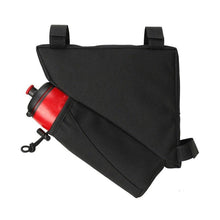 Load image into Gallery viewer, Bicycle Bag Waterproof Bike Triangle Bag Storage Mobile Phone Cycling Bag Bike Tube Pouch Holder Accessories Bike Frame Storage Bag Water Resistant Cycling Handlebar Top Tube Bag Under Seat Pouch Strap-On Adjustable Install Position
