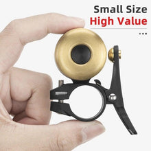 Load image into Gallery viewer, Bicycle Bell Ordinary Classical Handlebar Bell Ring Cycling Bike Bike Bell Sound Road Bike Horn Bicycle Accessories All Metal Body Loud Decent Tone Bicycle Ring Bell For Adults And Kids
