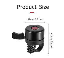 Load image into Gallery viewer, Bicycle Bell Ordinary Classical Handlebar Bell Ring Cycling Bike Bike Bell Sound Road Bike Horn Bicycle Accessories All Metal Body Loud Decent Tone Bicycle Ring Bell For Adults And Kids

