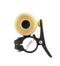 Load image into Gallery viewer, Bicycle Bell Ordinary Classical Handlebar Bell Ring Cycling Bike Bike Bell Sound Road Bike Horn Bicycle Accessories All Metal Body Loud Decent Tone Bicycle Ring Bell For Adults And Kids

