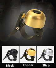 Load image into Gallery viewer, Bicycle Bell Ordinary Classical Handlebar Bell Ring Cycling Bike Bike Bell Sound Road Bike Horn Bicycle Accessories All Metal Body Loud Decent Tone Bicycle Ring Bell For Adults And Kids
