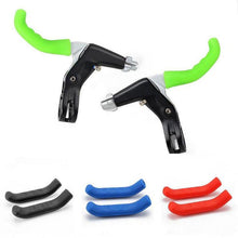 Load image into Gallery viewer, Bicycle Handle Bar Grips Cover Brake Handle Mountain Bike Cycling Silicone Anti-slip Handlebar Soft Grip Brake Silicone Covers Sleeves Waterproof Mountain Road Bike Brake Handle Protector
