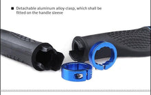 Load image into Gallery viewer, Bicycle Handlebar Cover Bike Grips Bicycle Mountain Grips Aluminum Anti-Slip Handle Bike Double Aluminum Clamp Lock On Grips For Mountain Bike Handle Bar Ends Bike Grips Comfort Ergo Handlebar Grip Designed For Cycling
