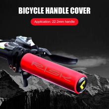 Load image into Gallery viewer, Bicycle Handlebar Cover Silicone Non Slip Bike Handle End Grips Bicycle Parts Soft Sponge Non-Slip Bicycle Handle With End Holding Shock Resistance Absorbent Comfortable Bike Accessories
