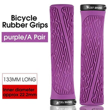 Load image into Gallery viewer, Bicycle Handlebar Grips Cycling Bicycle Accessories Non-Slip Bicycle Handlebar Grips Bike Handle Ergonomic Shockproof Bicycle Handle Grip With Adjustable Aluminum Lock For Mountain Bike
