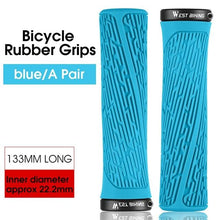 Load image into Gallery viewer, Bicycle Handlebar Grips Cycling Bicycle Accessories Non-Slip Bicycle Handlebar Grips Bike Handle Ergonomic Shockproof Bicycle Handle Grip With Adjustable Aluminum Lock For Mountain Bike

