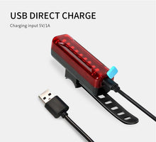Load image into Gallery viewer, Bicycle Light Rainproof USB Charging LED Cycling Lights Front Lamp Headlight Flashlight Bike Light Bright LED Bicycle Headlight Rechargeable Power Bank Function Headlamp Waterproof For Road Mountain Safety Cycling
