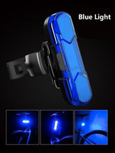 Load image into Gallery viewer, Bicycle Lights Waterproof Riding Rear Light Usb Rechargeable Mountain Bike Headlight Cycling Light Tail-Lamp Bright Bicycle Rear Cycling Safety Flashlight
