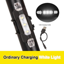 Load image into Gallery viewer, Bicycle Lights Waterproof Riding Rear Light Usb Rechargeable Mountain Bike Headlight Cycling Light Tail-Lamp Bright Bicycle Rear Cycling Safety Flashlight
