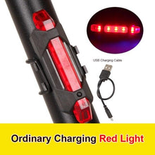 Load image into Gallery viewer, Bicycle Lights Waterproof Riding Rear Light Usb Rechargeable Mountain Bike Headlight Cycling Light Tail-Lamp Bright Bicycle Rear Cycling Safety Flashlight
