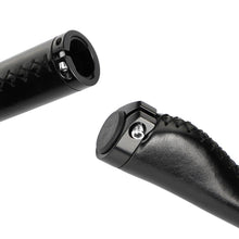 Load image into Gallery viewer, Bicycle Locking Grip Wear-Resistant Leather Non-Slip Grip Cover Mountain Bike Handlebar Lock-on Bike Handlebar Grips Locking Non-Slip-PU Bicycle Handle Grip Widen Holding Surface For Cycling Mountain And Bicycles Accessories
