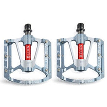 Load image into Gallery viewer, Bicycle pedal Flat Bike Pedals Road 3 Seal Bearings Mountain Bike aluminum Wide Platform Mountain Bike Pedals Flat Bicycle Pedals Lightweight Road Bike Pedals Fiber Sealed Bearing Flat Pedals
