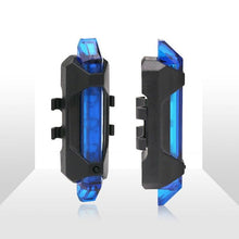 Load image into Gallery viewer, Bicycle Rear LED Tail Light USB Rechargeable Mountain Bike Lamp Waterproof Headlight Front And Rear Bicycle Light Scooter Light  LED Head Back Cycling Flashing Safety Warning Lamp
