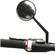 Load image into Gallery viewer, Bicycle Rear View Handlebar Mirrors 360 Degree Rotation Bike Rear Mirrors Cycling Rear View Bike Handlebar Rear View Mirrors Bike Mirror Adjustable Handlebar Rear View Mirrors For Mountain Road Bike Bicycle Electric Motorcycle
