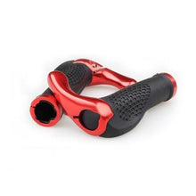 Load image into Gallery viewer, Bicycle Skid-Proof Grips Bicycle Grip Handlebar End Cap Aluminium Alloy Lock Mountain Handle Bar Grip Anti-Skid Rubber Ergonomic Anti-slip Handlebar Grips For Bicycle Mountain Bike Handle Bar With Non-Slip Grip
