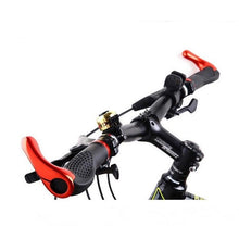 Load image into Gallery viewer, Bicycle Skid-Proof Grips Bicycle Grip Handlebar End Cap Aluminium Alloy Lock Mountain Handle Bar Grip Anti-Skid Rubber Ergonomic Anti-slip Handlebar Grips For Bicycle Mountain Bike Handle Bar With Non-Slip Grip
