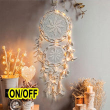 Load image into Gallery viewer, Big Dream Catcher Hanging/Light Decoration Dream Catcher Moon Dream Catcher Room Home Decor Dream Catcher Gifts For Mom Friends Women Girls Wall Decor Bedroom Decoration
