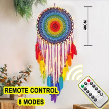 Load image into Gallery viewer, Big Dream Catcher Hanging/Light Decoration Dream Catcher Moon Dream Catcher Room Home Decor Dream Catcher Gifts For Mom Friends Women Girls Wall Decor Bedroom Decoration
