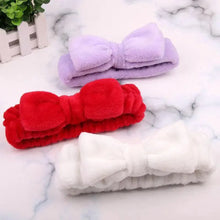 Load image into Gallery viewer, Big Soft Elastic Hairbands SPA Bath Shower Make Up Wash Face Headband Girls Hair Band Women Hair Accessories
