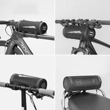 Load image into Gallery viewer, Bike Bag Front Bicycle Portable Handlebar Multi-purpose Large Capacity Backpack Road Cycling Frame Tube Bag Bike Handlebar Bag Front Frame Bag Bike Basket Storage Bag Bicycle Top Tube Bag Lightweight With Shoulder Straps For Road Mountain Bike Cycling
