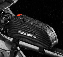 Load image into Gallery viewer, Bike Bag Waterproof Reflective Front Top Frame Tube Bag Large Capacity Ultralight Bicycle Bag Cycling Bike Top Tube Bag Front Frame Bag Water-resistant Bike Storage Bag Large Bike Pouch
