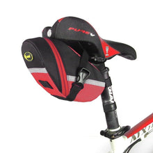 Load image into Gallery viewer, Bike Bags Waterproof Bicycle Bags Seat Cycling  Pouch Bag Riding Storage Bag Accessories Bike Saddle Bag Bicycle Bag Straps On Bike Bag Under Seat Pouch Pack Bicycle Accessories Bag Bicycle Tool Storage Bags For Cycling Water Proof Bag
