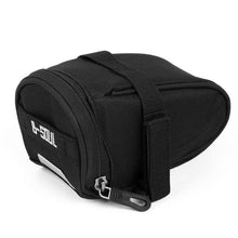 Load image into Gallery viewer, Bike Bags Waterproof Bicycle Bags Seat Cycling  Pouch Bag Riding Storage Bag Accessories Bike Saddle Bag Bicycle Bag Straps On Bike Bag Under Seat Pouch Pack Bicycle Accessories Bag Bicycle Tool Storage Bags For Cycling Water Proof Bag
