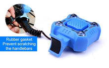 Load image into Gallery viewer, Bike Bell 4 Lamp Cycling Light 1200mAh Electric Horn Waterproof USB Charging Loud Alarm Security Bicycle Bell Bright Eyes Fully Waterproof Lumen Rechargeable Mountain Road Bike Headlight
