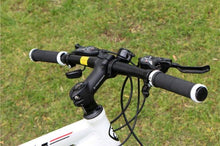 Load image into Gallery viewer, Bike Handlebar Cover Grips Anti-Slip Mountain Road Cycling Bike Bicycle Smooth Soft Rubber Handle Grip Lock Bar Non-Slip-Rubber Bicycle Handle Grip With Aluminum Lock Rubber Comfortable Bike Grips
