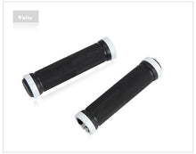 Load image into Gallery viewer, Bike Road Cycling Bicycle Handlebar Cover Grips Soft Rubber Anti-Slip Bike Handle Grip Lock Bar Non-Slip-Rubber Bicycle Handle Grip With Aluminum Lock Bike Grip For Scooter Cruiser Tricycle Wheel Chair Mountain Road Urban Foldable Bike
