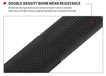 Load image into Gallery viewer, Bike Road Cycling Bicycle Handlebar Cover Grips Soft Rubber Anti-Slip Bike Handle Grip Lock Bar Non-Slip-Rubber Bicycle Handle Grip With Aluminum Lock Bike Grip For Scooter Cruiser Tricycle Wheel Chair Mountain Road Urban Foldable Bike
