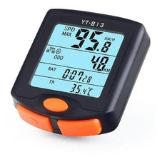 Load image into Gallery viewer, Bike Speed Meter Digital Bike Computer Multifunction Waterproof Sports Sensors Bicycle Computer Speedometer Waterproof 4 Line Display Odometer Cycling Multi Function Design
