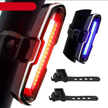 Load image into Gallery viewer, Bike Tail Light Ultra Bright USB Rechargeable LED Bicycle Rear Light 5 Light Mode Headlights High Visibility Bike Rear Light USB Rechargeable LED Bicycle Tail Light Waterproof Cycling Safety Flashlight With Multiple Modes
