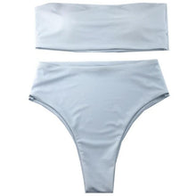 Load image into Gallery viewer, Bikini Set Summer Swimwear Beach Women's Swimsuit Bathing Suit Push Up Brazilian Bikini Women’s Two-Piece  Strapless Padded High Cut Bathing Suit Swimwear
