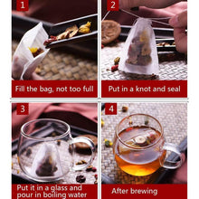 Load image into Gallery viewer, Biodegradable Tea Filter Bags
