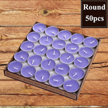 Load image into Gallery viewer, Birthday Party Supplies Wedding Cake Candles Safe Flames Dessert Decoration Candle Round Candle Hand Poured Premium Wax Party Candles
