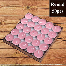 Load image into Gallery viewer, Birthday Party Supplies Wedding Cake Candles Safe Flames Dessert Decoration Candle Round Candle Hand Poured Premium Wax Party Candles

