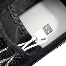 Load image into Gallery viewer, Black Bike Bag Frame Front Top Tube Cycling Bag Waterproof Phone Case Touchscreen Bag  Pack Bicycle Accessories Bike Bicycle Bag Waterproof Bike Phone Mount Bag Front Frame Top Tube Handlebar Bag Touch Screen Holder Case For Cell Phones 6.6in

