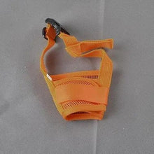 Load image into Gallery viewer, Black Breathable Anti Barking Adjustable Dog Muzzle Nylon Straps Anti Biting Dog Muzzles Cool Pets Accessories

