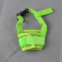 Load image into Gallery viewer, Black Breathable Anti Barking Adjustable Dog Muzzle Nylon Straps Anti Biting Dog Muzzles Cool Pets Accessories
