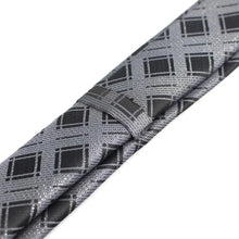 Load image into Gallery viewer, Black Business Dots Printed Polyester Men Necktie Slim Tie Formal Skinny Elegant Office Necktie For Men
