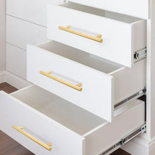 Load image into Gallery viewer, Black Golden Cupboard Handle Brushed Stainless Steel Kitchen Cabinet Door Knob Furniture Drawer Pull Hardware Pulls  Bar Handle  Furniture Handle Drawer Pull Hardware Stainless Steel Kitchen Drawer Pulls Cabinet Handles
