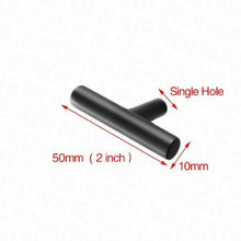 Load image into Gallery viewer, Black Golden Cupboard Handle Brushed Stainless Steel Kitchen Cabinet Door Knob Furniture Handle Drawer Pull Hardware Stainless Steel Kitchen Drawer Pulls Cabinet Handles
